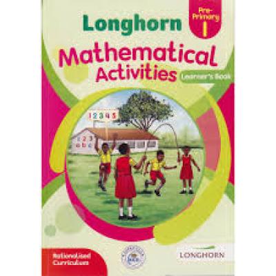 Longhorn Maths Pre-Primary 1